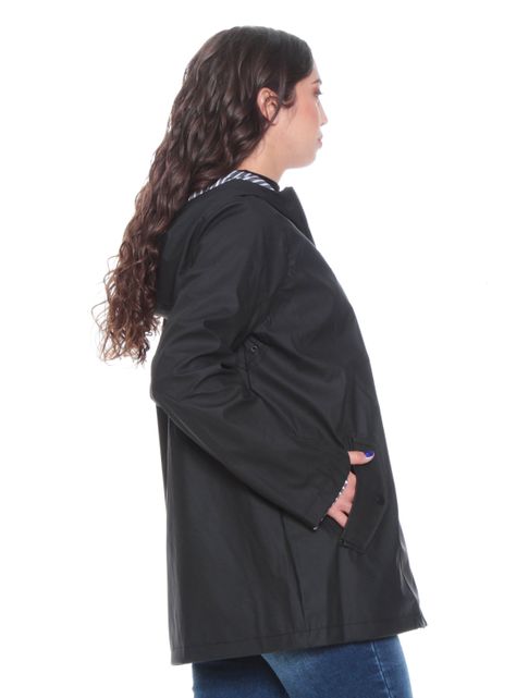 Chaqueta Impermeable Manga Larga con Capucha-1
