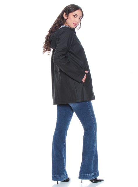 Chaqueta Impermeable Manga Larga con Capucha-4