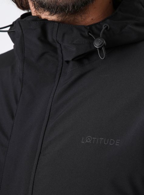 Chaqueta Tiras Ajustable Impermeable-2