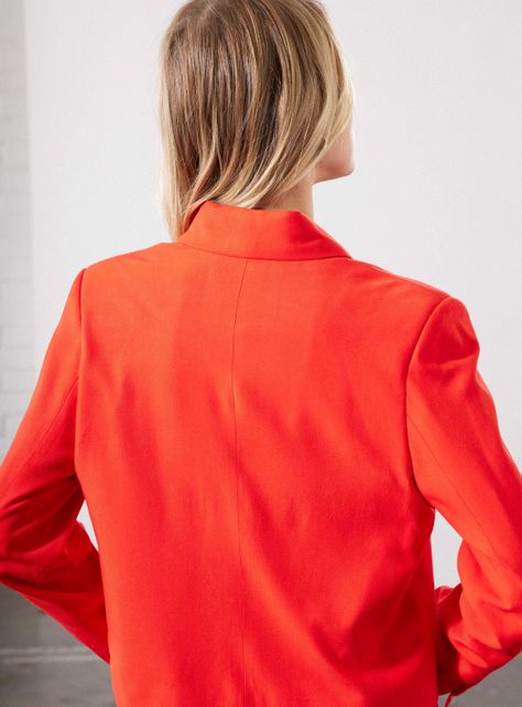 Blazer Crop con Botones-3