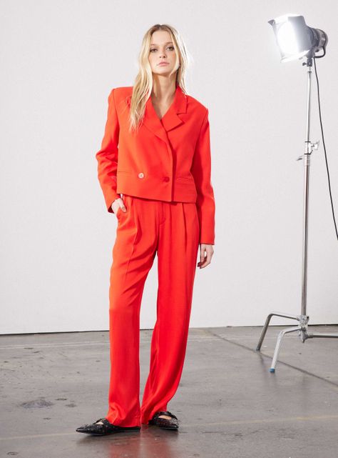 Blazer Crop con Botones-4