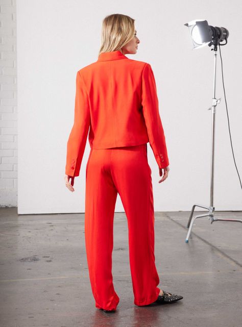 Blazer Crop con Botones-5