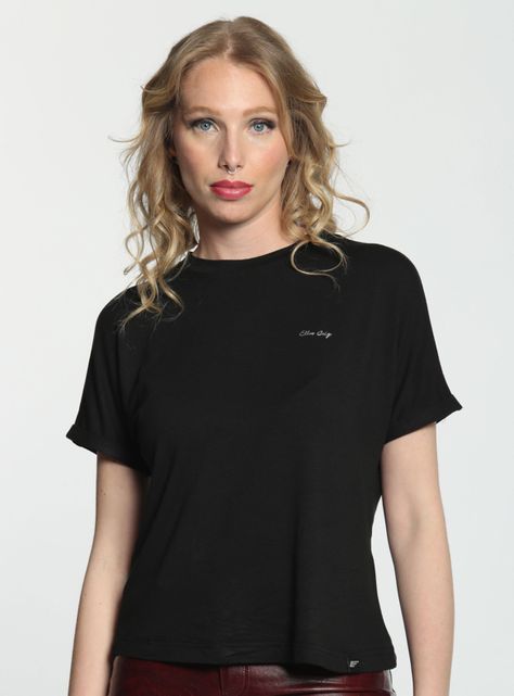 Polera Manga Corta Batwing Viscosa-0