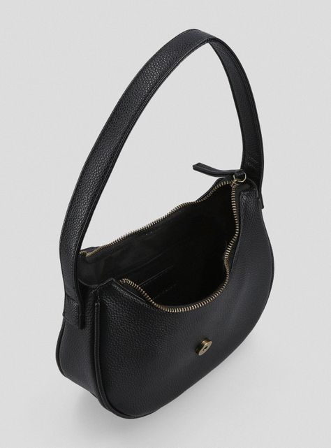 Cartera de Hombro Efecto Cuero María Pombo-5