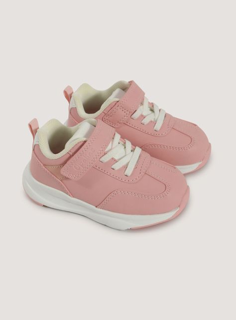 Zapatilla Urbana Pink Deportiva Velcro Cordón Niña-1