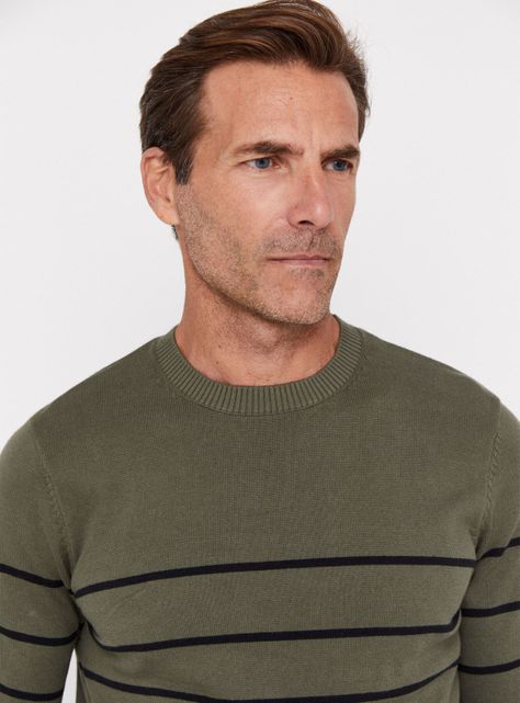 Sweater Cuello Caja Rayas-2