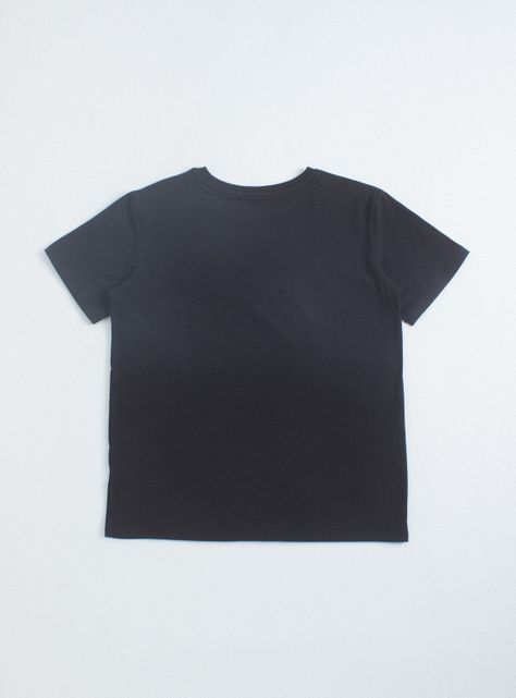 Polera Estampado Logo con Cuello Redondo 1-1