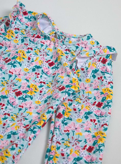 Traje de Baño Manga Larga con Fruncido-2