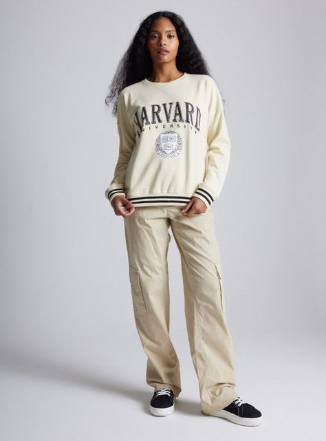 Polerón Diseño Hoodie Name And Logo Harvard-3