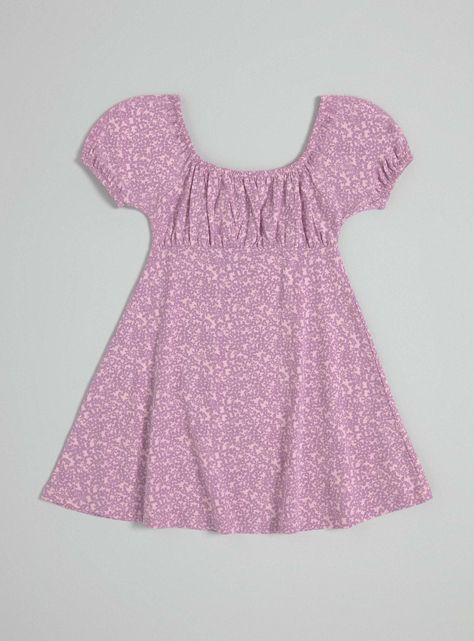 Vestido Manga Globo, Estampado-3