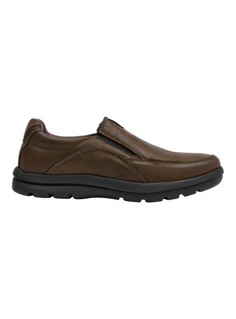 Zapato Casual Cuero L164 Slip On Hombre-0