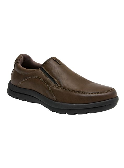 Zapato Casual Cuero L164 Slip On Hombre-1