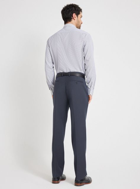 Pantalón de Vestir Lana Poliéster Color-5