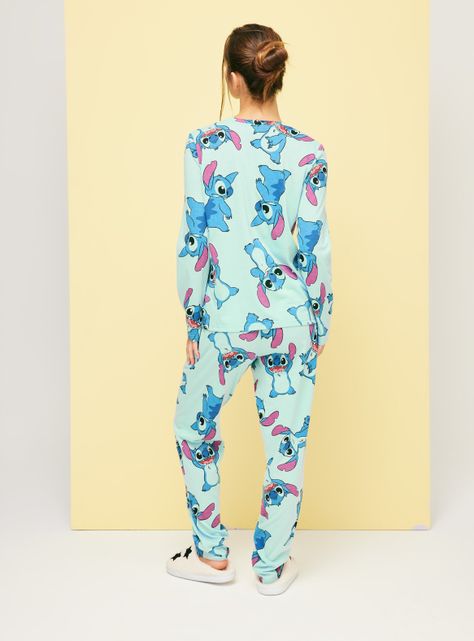 Pijama Largo Disney Stitch Full Print-5