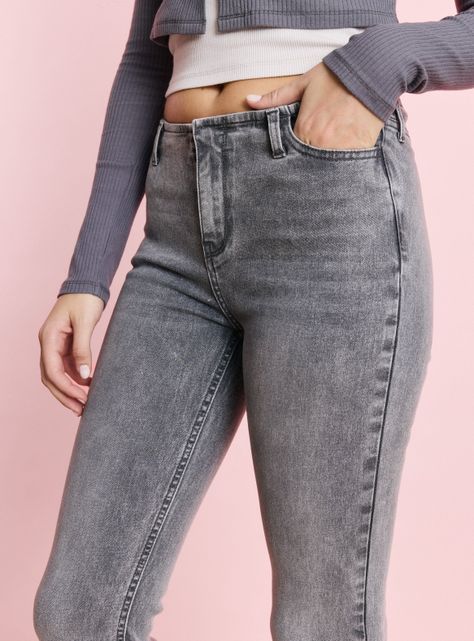 Jeans Flare sin Pretina-2