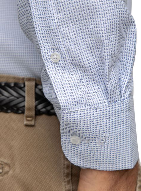 Camisa de Vestir Mini Cuadros-2