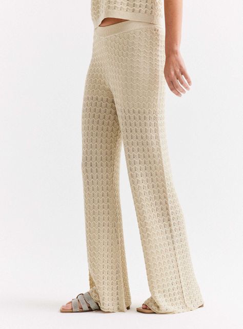Pantalón Tejido Fantasía-0