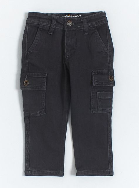 Pantalón Cargo de Cotelé-0