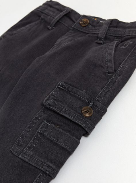 Pantalón Cargo de Cotelé-2