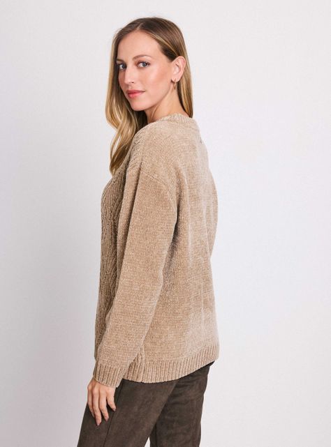 Sweater Calado con Lurex-1