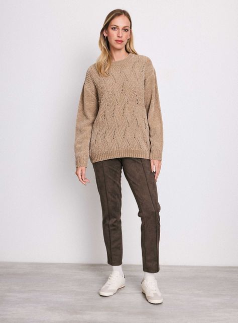 Sweater Calado con Lurex-4