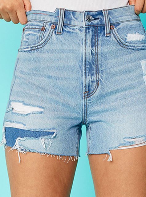 Short Denim Highest Waist 90's Boyfriend Pride-2