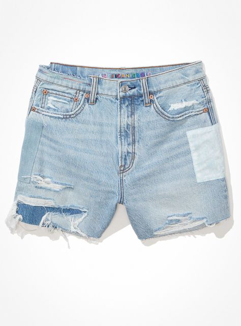 Short Denim Highest Waist 90's Boyfriend Pride-3