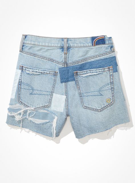 Short Denim Highest Waist 90's Boyfriend Pride-4