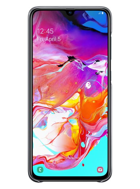 Carcasa Samsung Gradation para Galaxy A70 Negro-2