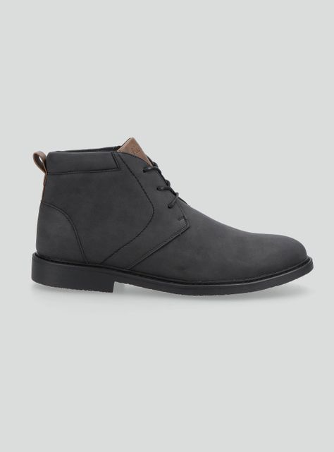 Botín Casual con Cordones Hombre-1