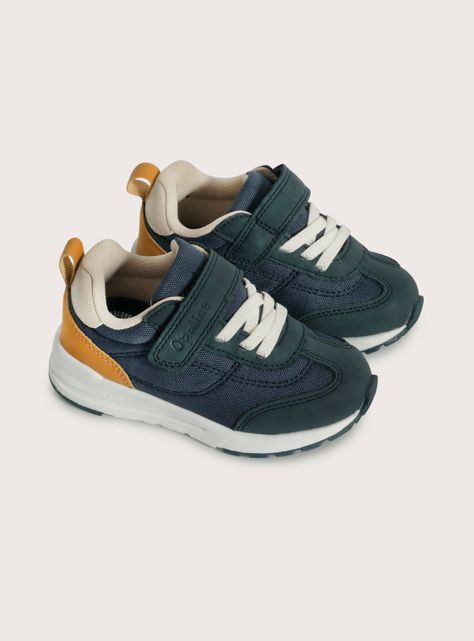 Zapatilla Urbana Velcro-Cordón Niño-1
