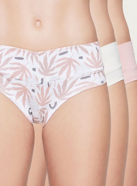 Pack 3 Pantaleta Algodón con Pretina-0