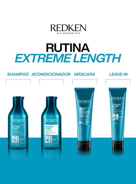 Acondicionador Fortalecedor de Largos Cabello Quebradizo Extreme Length 300ml Redken-4
