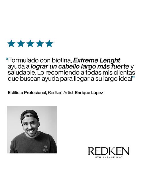 Acondicionador Fortalecedor de Largos Cabello Quebradizo Extreme Length 300ml Redken-5