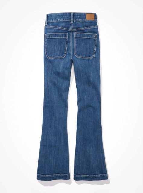 Jeans t Level Pantalón Flare Tiro Alto-4