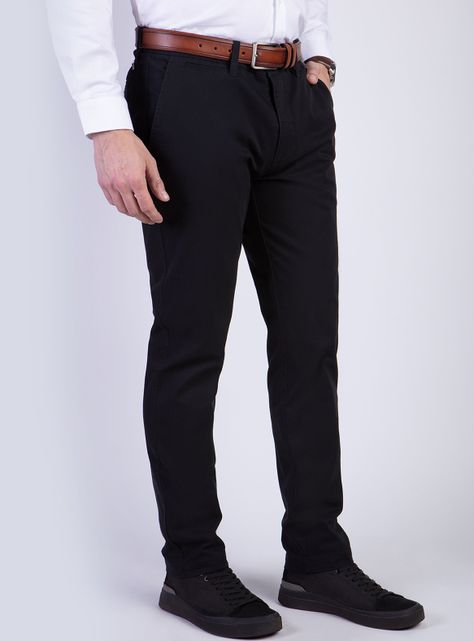 Pantalón Chino Twill Largo 33 Slim Colores Básicos-0
