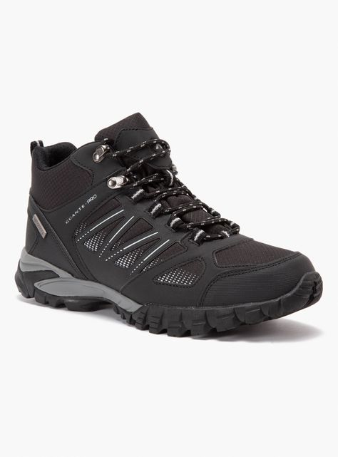 Zapatilla Outdoor Negro con Cordón Villarrica 34892 Hombre-1