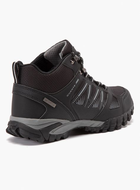 Zapatilla Outdoor Negro con Cordón Villarrica 34892 Hombre-2