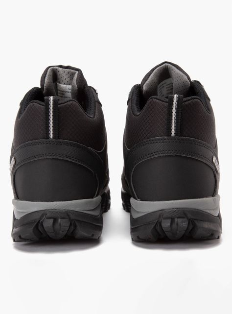 Zapatilla Outdoor Negro con Cordón Villarrica 34892 Hombre-4