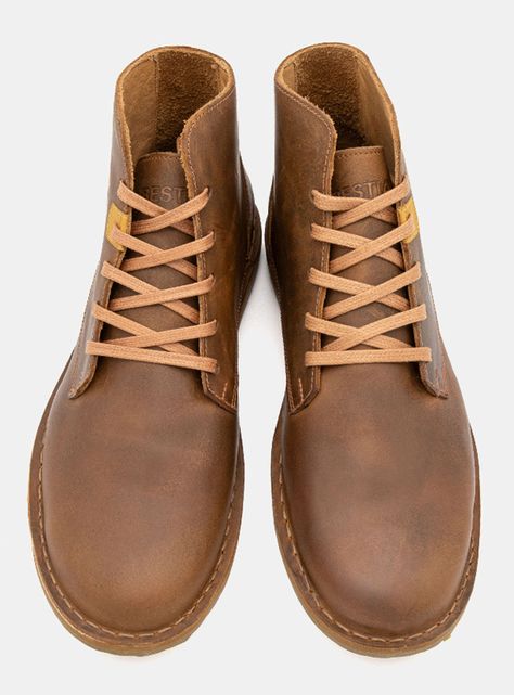Zapato Casual con Caña Pudu High West Fargo Cuero Hombre-2