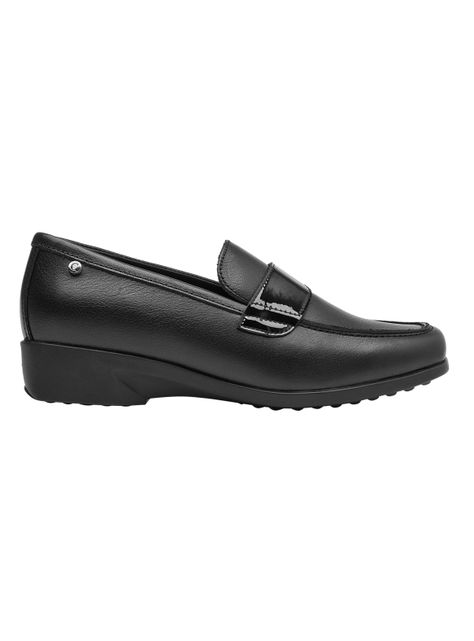 Mocasín Detalle en Charol Cuero Cl002 Mujer-0