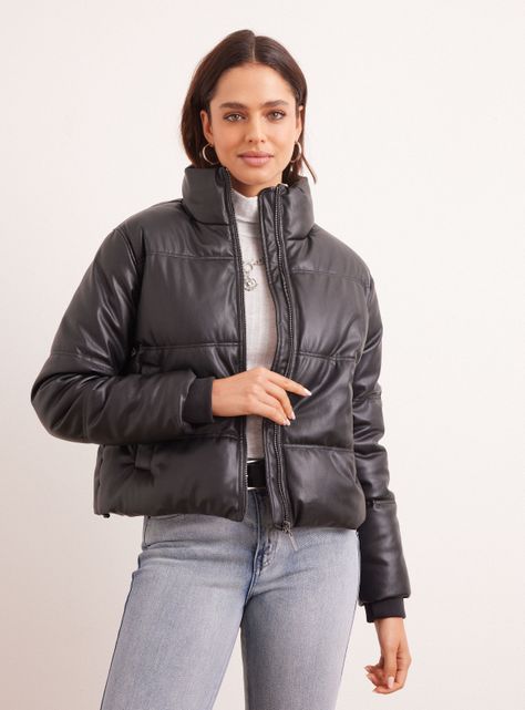 Chaqueta Tipo Puffa con Forro en Polar-0