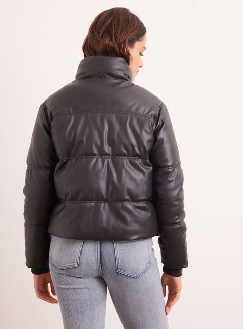 Chaqueta Tipo Puffa con Forro en Polar-1