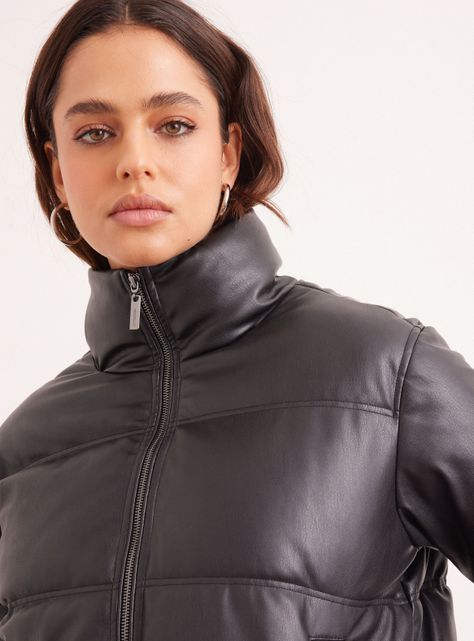 Chaqueta Tipo Puffa con Forro en Polar-2