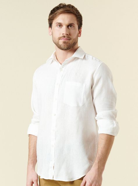 Camisa Sport Lisa Regular Fit Manga Larga-0
