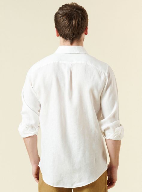 Camisa Sport Lisa Regular Fit Manga Larga-1