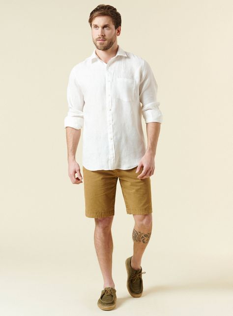 Camisa Sport Lisa Regular Fit Manga Larga-3
