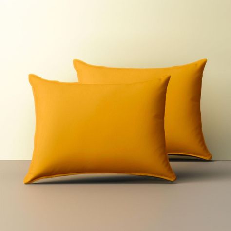 Pack de Almohada 70x40 cm Comodidad para un Sueño Reparador Mostaza-1