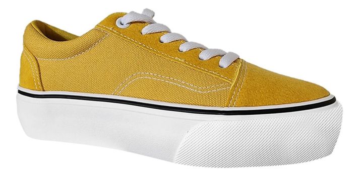 Zapatilla Urbana Vintage Edicion Especial Yellow - 7228-1