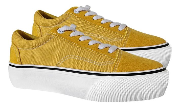 Zapatilla Urbana Vintage Edicion Especial Yellow - 7228-2